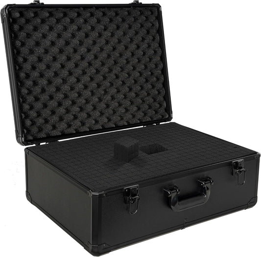 23 Inch Aluminum Carrying Case for Microphone and Camera Gear