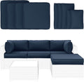 9 Pcs Outdoor Patio Furniture Cushions Covers Replacement Set