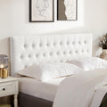 Tufted Upholstered Headboard Queen Size - Adjustable Stylish Design