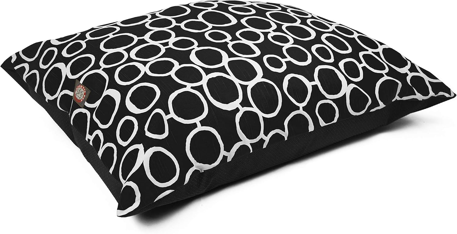Majestic Pet Rectangle Large Dog Bed for Comfy Sleeping 46 x 35