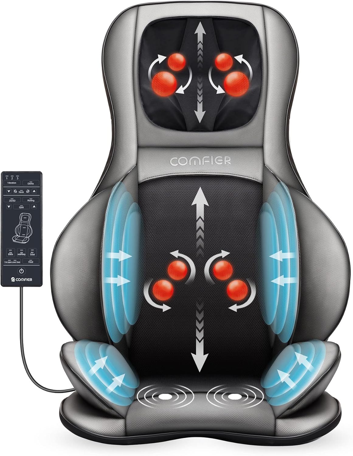 COMFIER Shiatsu Neck Back Massager: Ultimate Relaxation