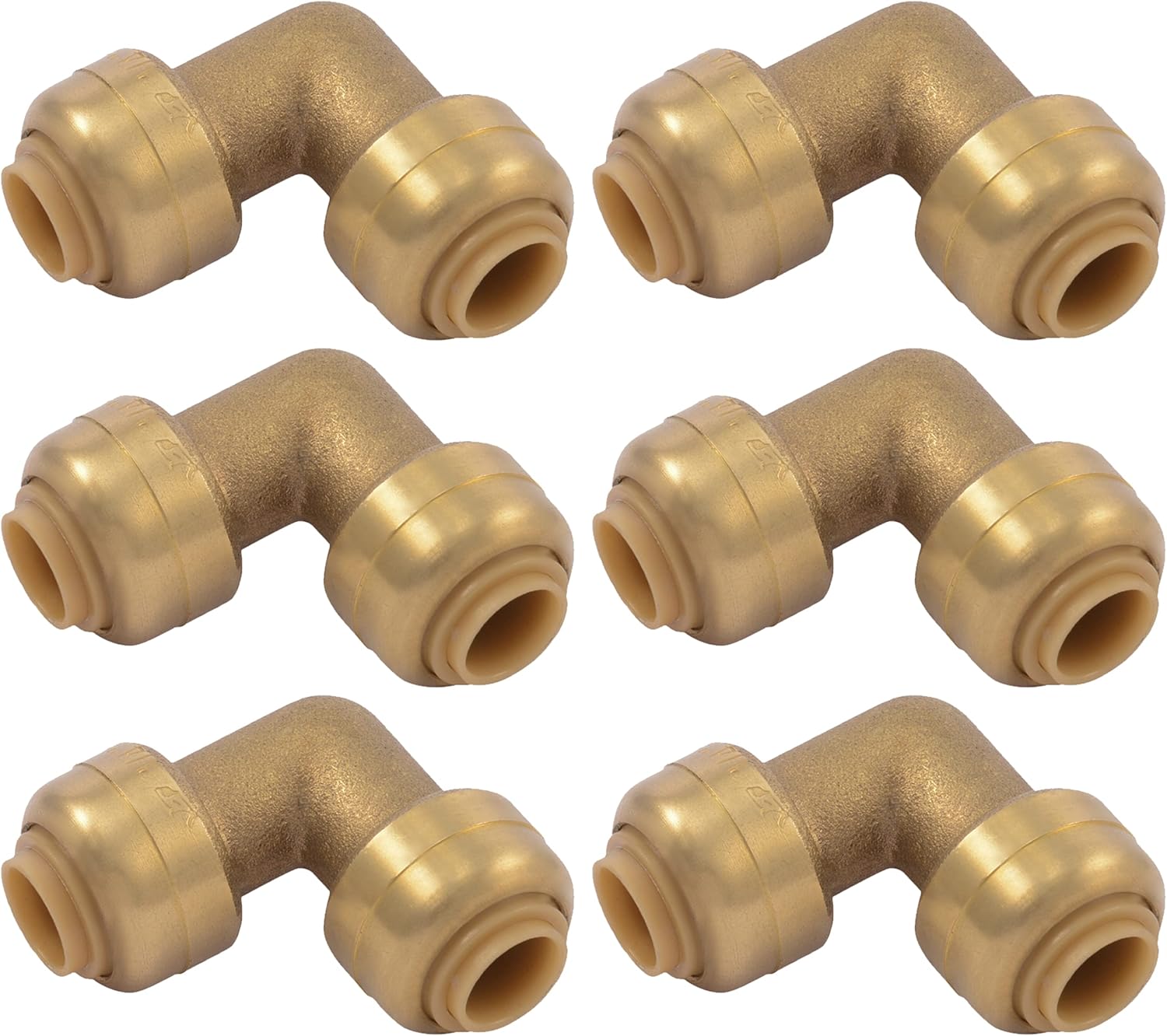 SharkBite 1/4 Inch 90 Degree Elbow for Easy Plumbing