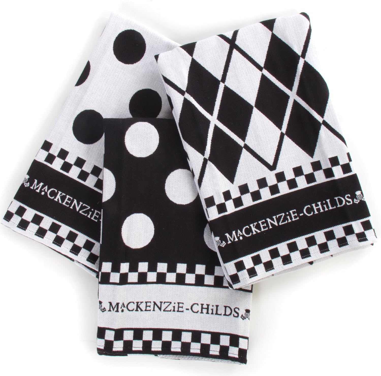 Cute Decorative Kitchen Dish Towels Set of 3 for Home Decor