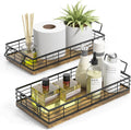 Toilet Paper Basket 2PCS for Bathroom Tank Storage Organizer