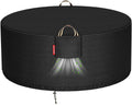 Fire Pit Cover Round 48in x 24in - 900D Heavy Duty Waterproof