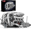 Twin-Turbo V8 Engine Model Kit That Runs - Working Scale Engine