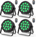 RGBW 4-in-1 Stage Lights for Events, Weddings, and Parties