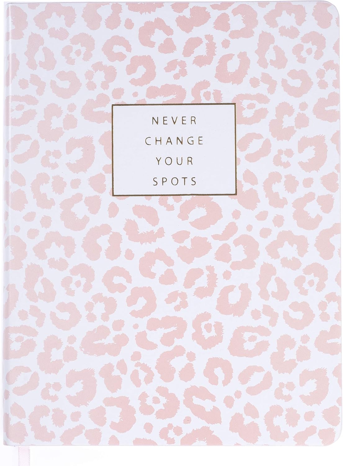 Stylish Cheetah Vegan Leather Journal - 192 Lined Pages, Gold Foil Detail - Ideal for Notes & Lists
