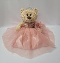 20 in Rose Gold Quince Anos Teddy Bear Centerpiece