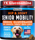 Senior Dog Joint Supplement with Glucosamine for Pain Relief