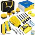 24PCS Car Detailing Kits Detailing Brush Set - Complete Car Cleaning