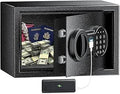 Bonsaii Safe Box Money Safe Lock Box - Compact Home Security