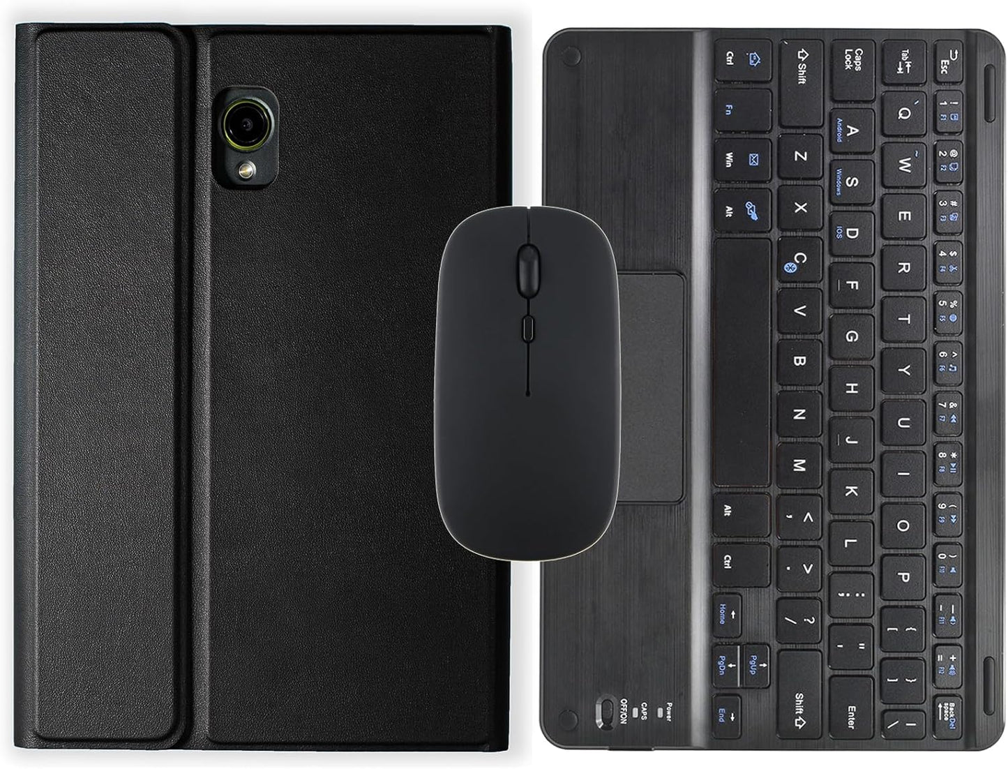 Keyboard Case for Samsung Galaxy Tab Active 2/3/5 with Touchpad