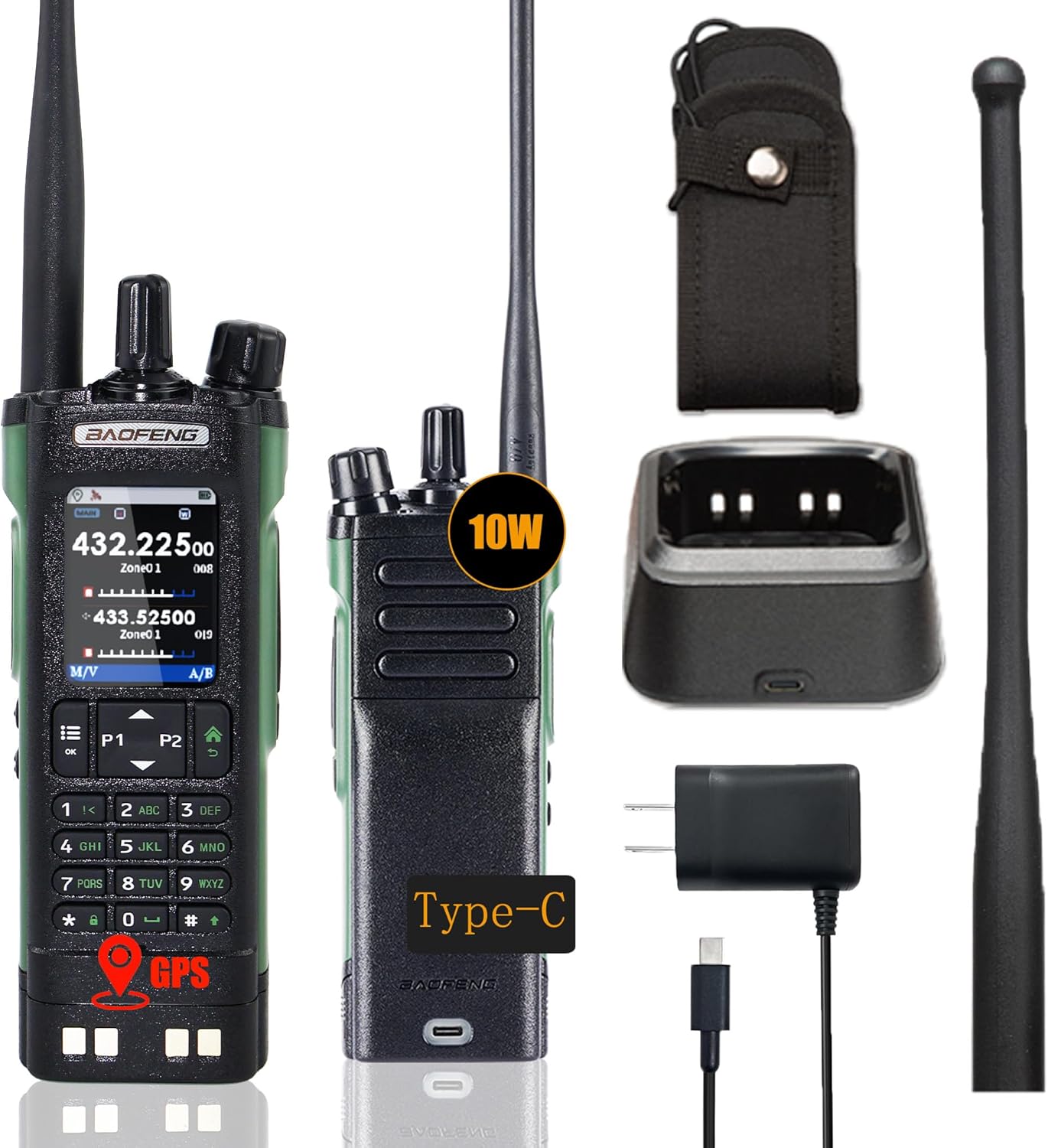 BAOFENG UV-32 Ham Radio: Long Range Handheld Walkie Talkie