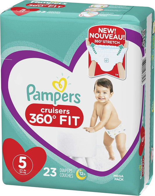 Pampers Mega Pack: Advanced 360 S5 Protection!