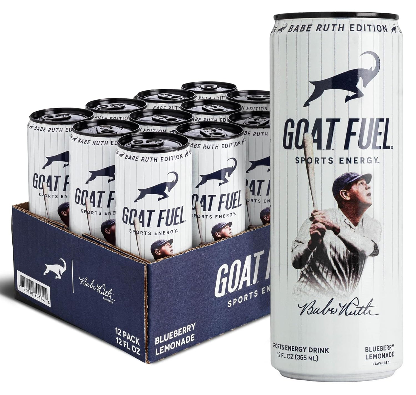 G.O.A.T. Fuel Energy Drink with Natural Caffeine & BCAAs
