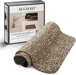 RugMast Entryway Rugs for Indoors - Super Absorbent Microfiber
