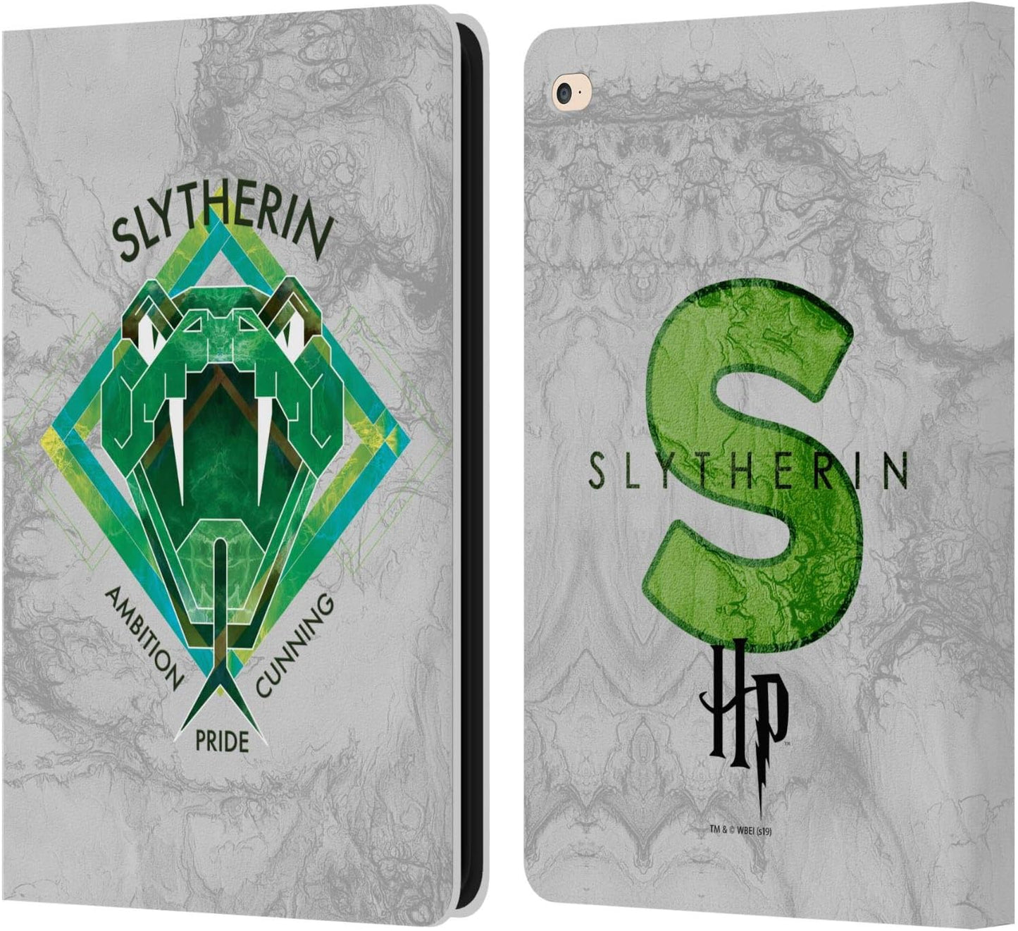 Harry Potter Slytherin Deathly Hallows IV Leather Wallet Case