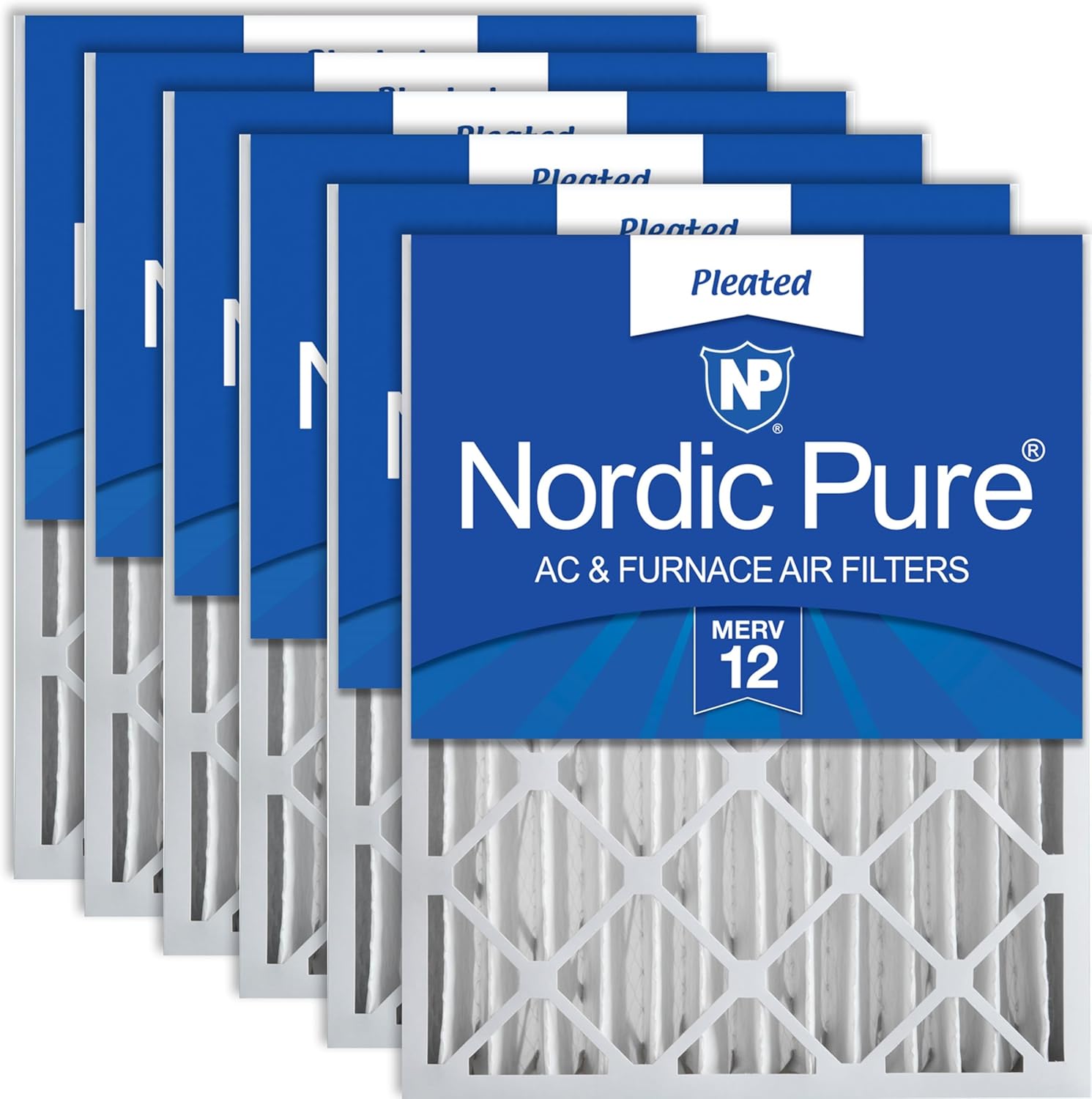 Nordic Pure 16x25x4 Pleated MERV 12 Air Filters 6 Pack Review