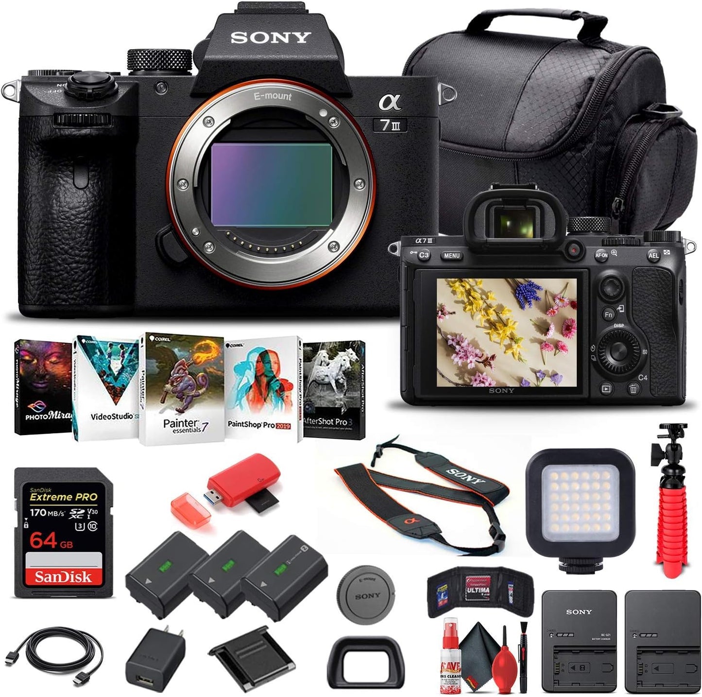 Sony Alpha a7 III Camera Bundle Renewed