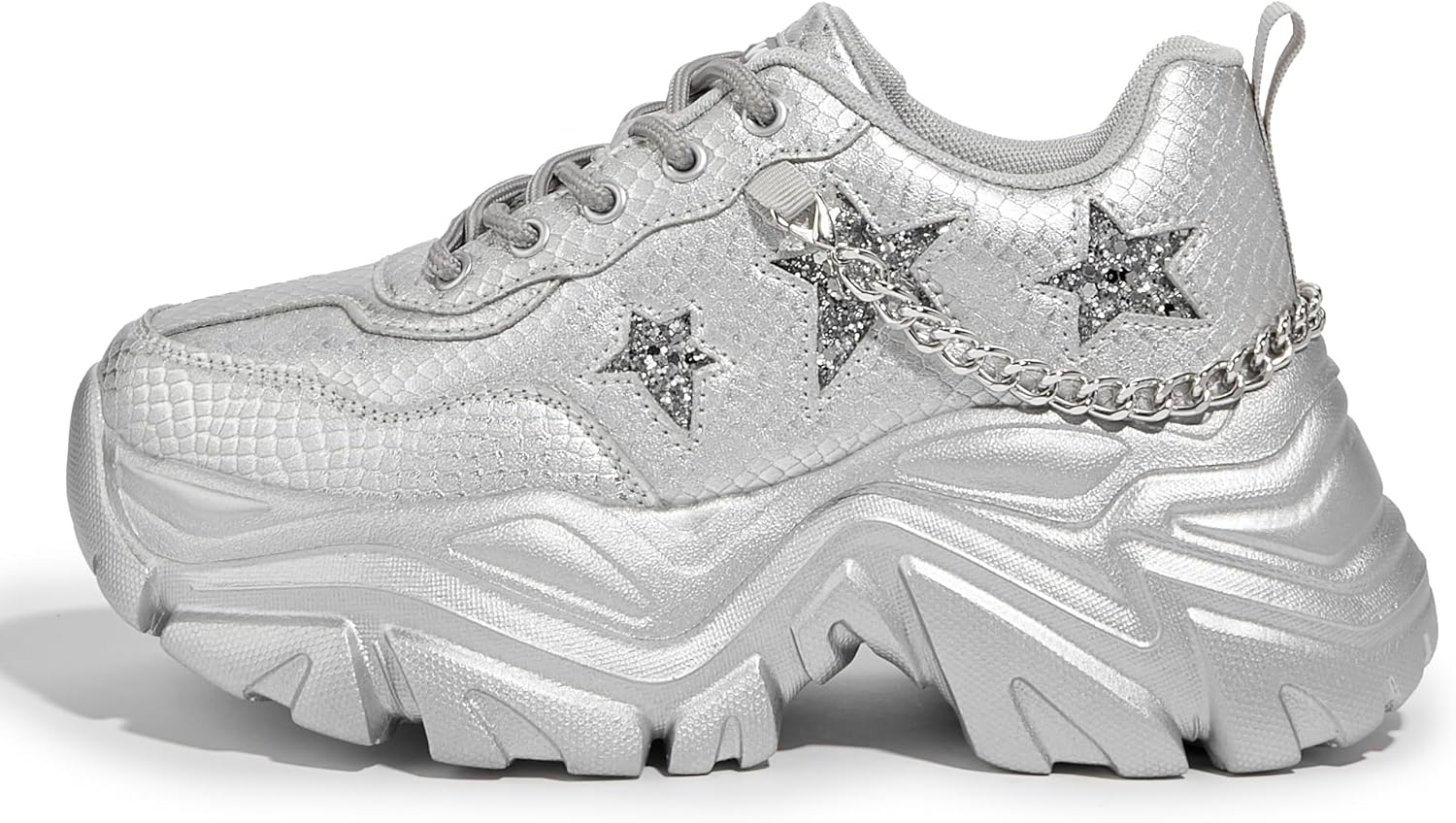 K KIP WOK Chunky Sneakers for Women - Stylish Platform Shoes