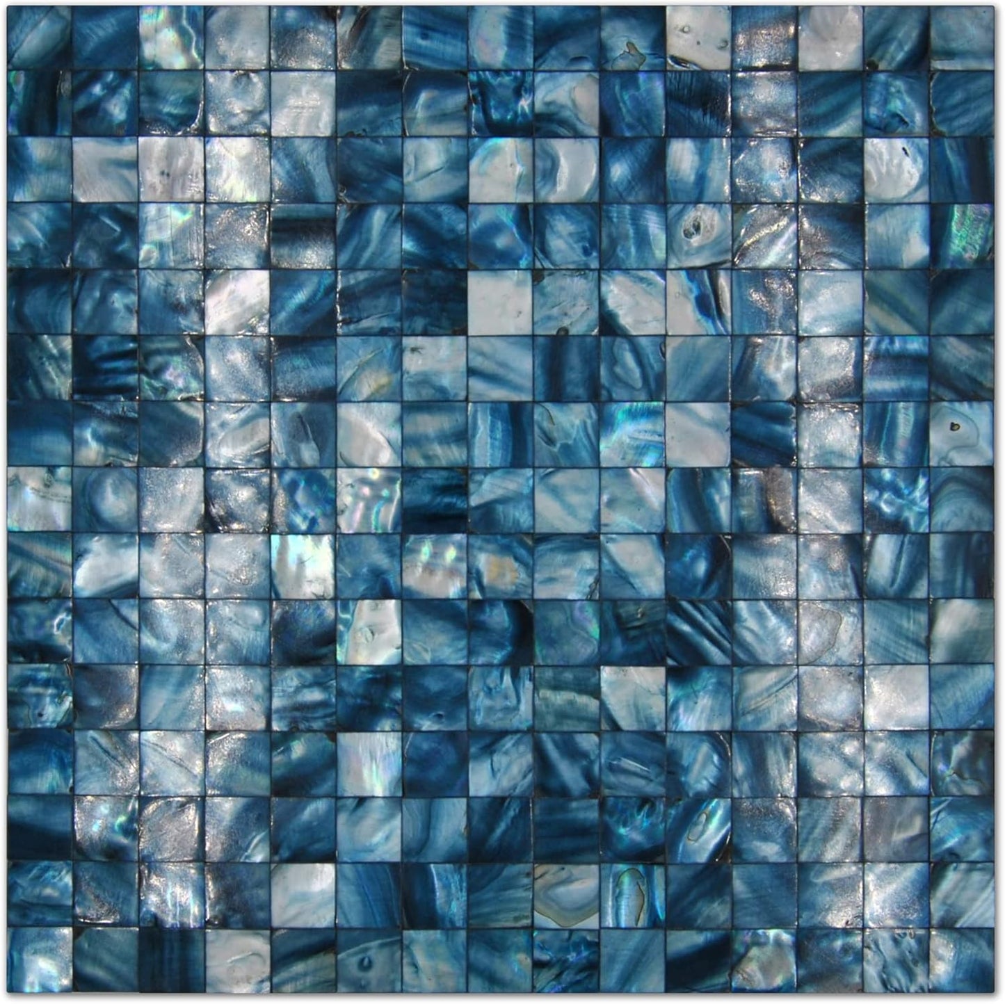 KASARO Peel and Stick Backsplash Shell Tiles for Decor