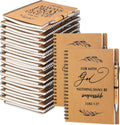 Christian Gift Bulk A5 Spiral Notebook Set with Pens for Women
