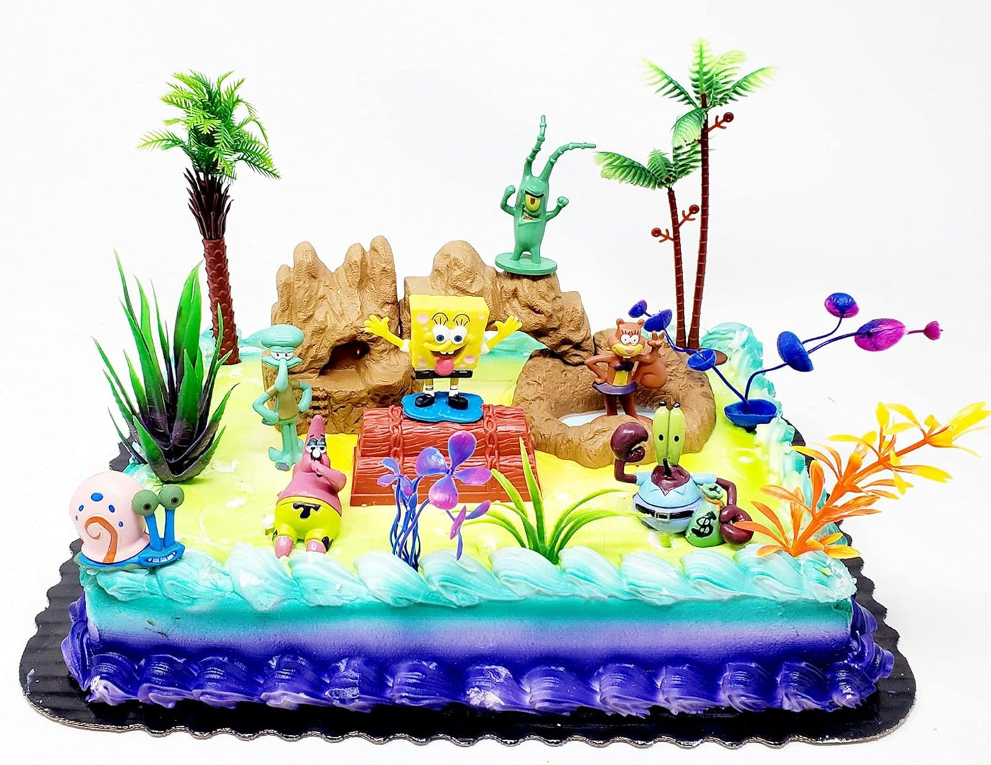 Spongebob Squarepants Cake Topper Set for Fun Celebrations