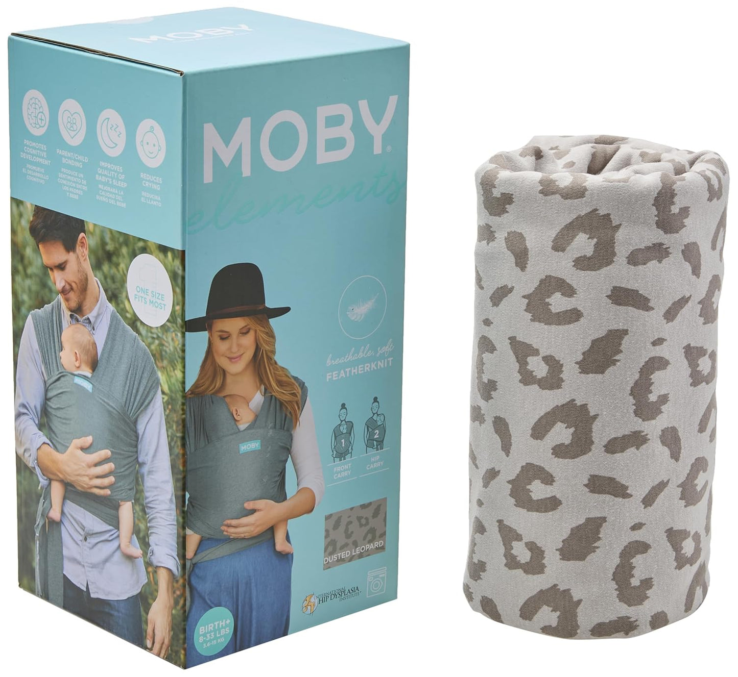 Moby Baby Wrap Carrier Element for Newborns to Toddlers Review