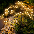Solar Garden Lights 6 Pack Waterproof Swaying Starburst Design
