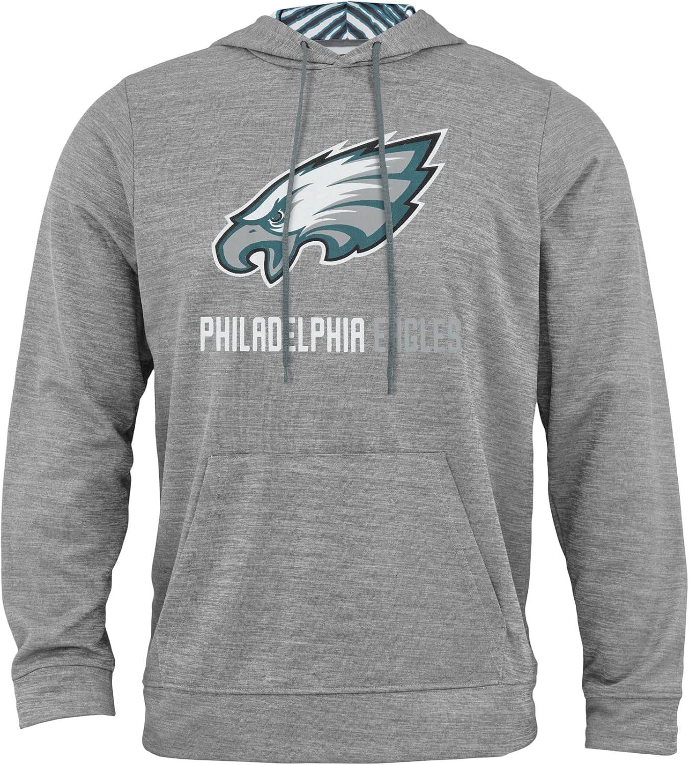 Zubaz Official NFL Hoodie with Colorful Hood Designs for Fans