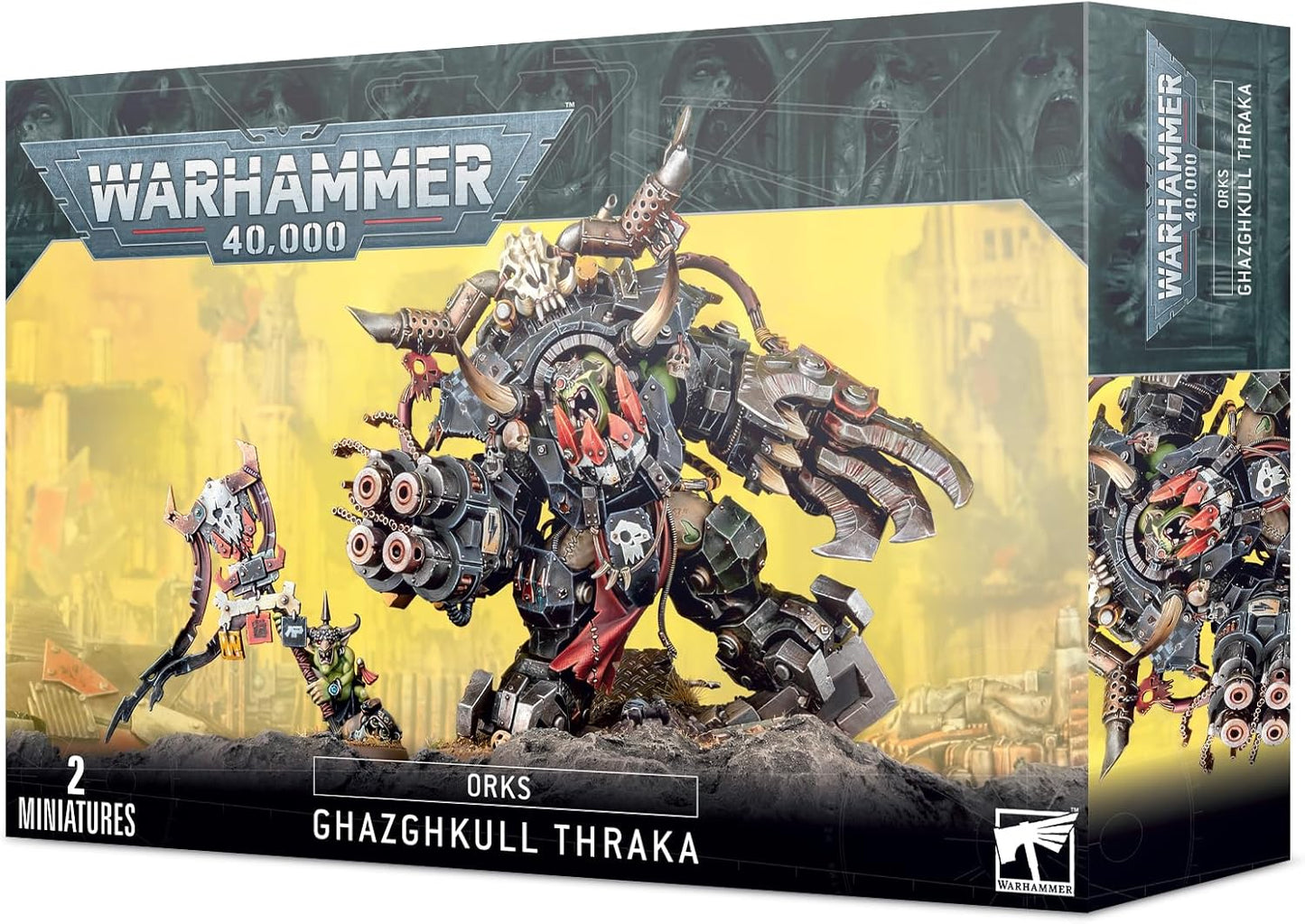 Orks Ghazghkull Thraka Miniatures for Warhammer 40,000 Gaming