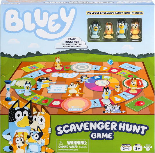 Bluey Scavenger Hunt Fun Game Moose Toys