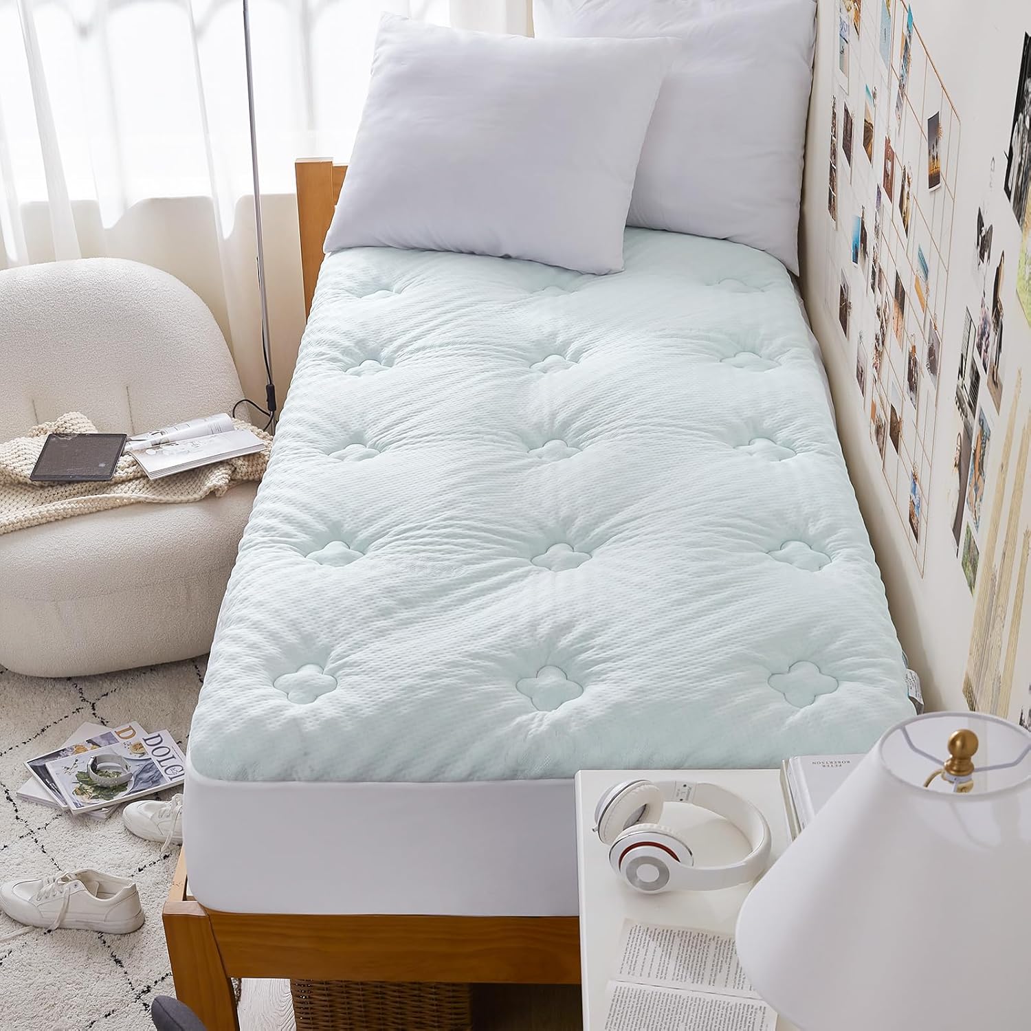 Hansleep Twin Mattress Topper for Ultimate Comfort and Support