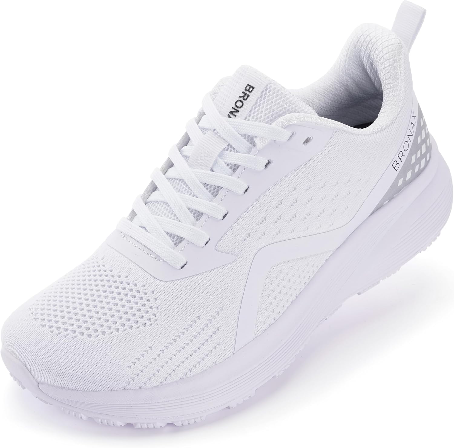 BRONAX Women's Wide Toe Box Road Running Shoes for Comfort