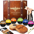 Cocktail Smoker Kit with Torch - Hand-made Whiskey & Bourbon Smoker