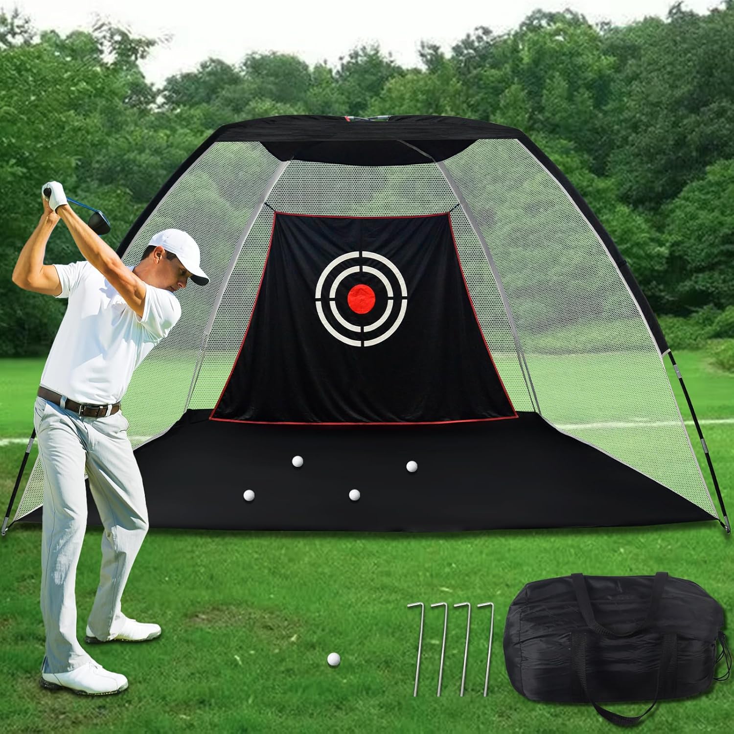 Kapler Golf Practice Net - Perfect Your Swing Anywhere