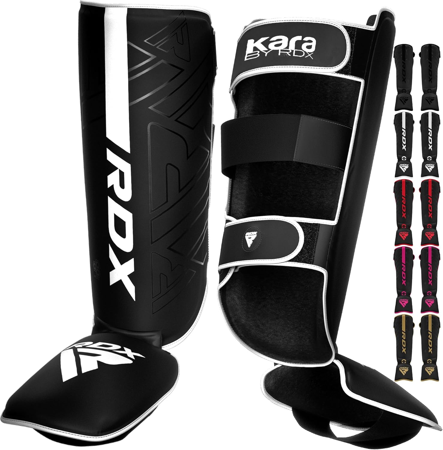 RDX Shin Guards for Kickboxing and Muay Thai Training Gear
