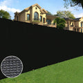 Privacy Screen Fence 5 ft x 50 ft Privacy Screen - Heavy Duty Black
