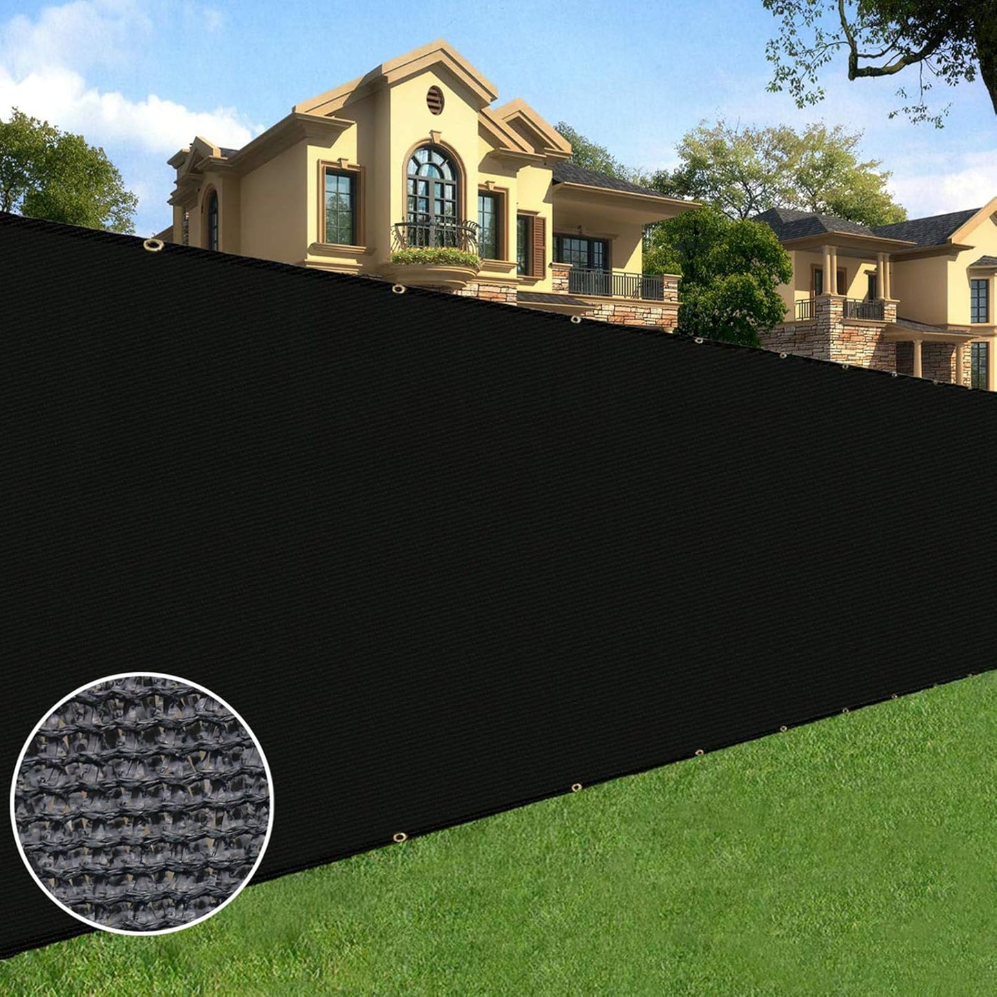 Sunnyglade 5 ft x 50 ft Privacy Screen for Garden and Yard