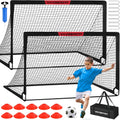 Soccer Goal 2 of 6ftx4ft Kids Goals Set - Portable Backyard Practice