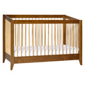 Babyletto Sprout 4-in-1 Convertible Crib in Chestnut and Natural