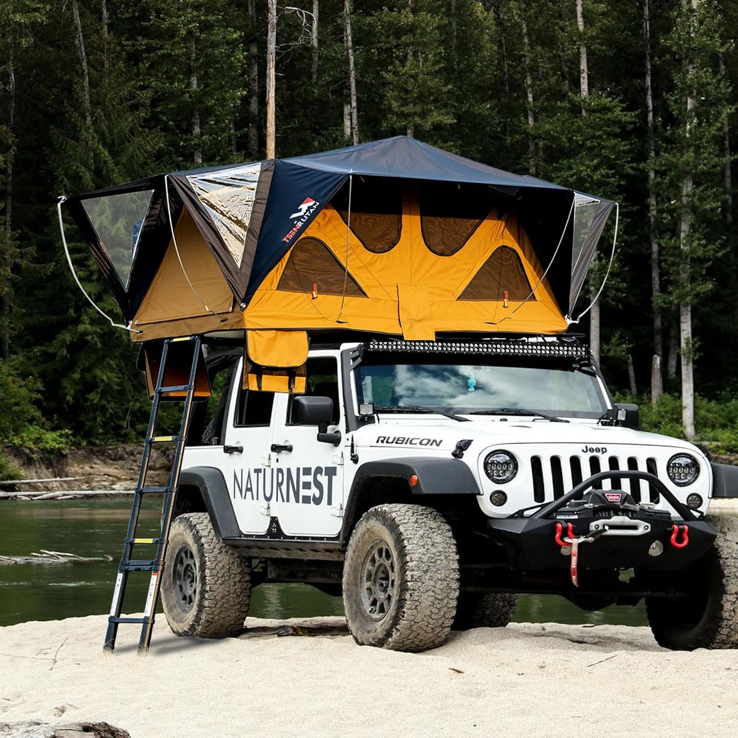Naturnest Andromeda Rooftop Tent - 2-3 Person Soft Shell SUV Tent