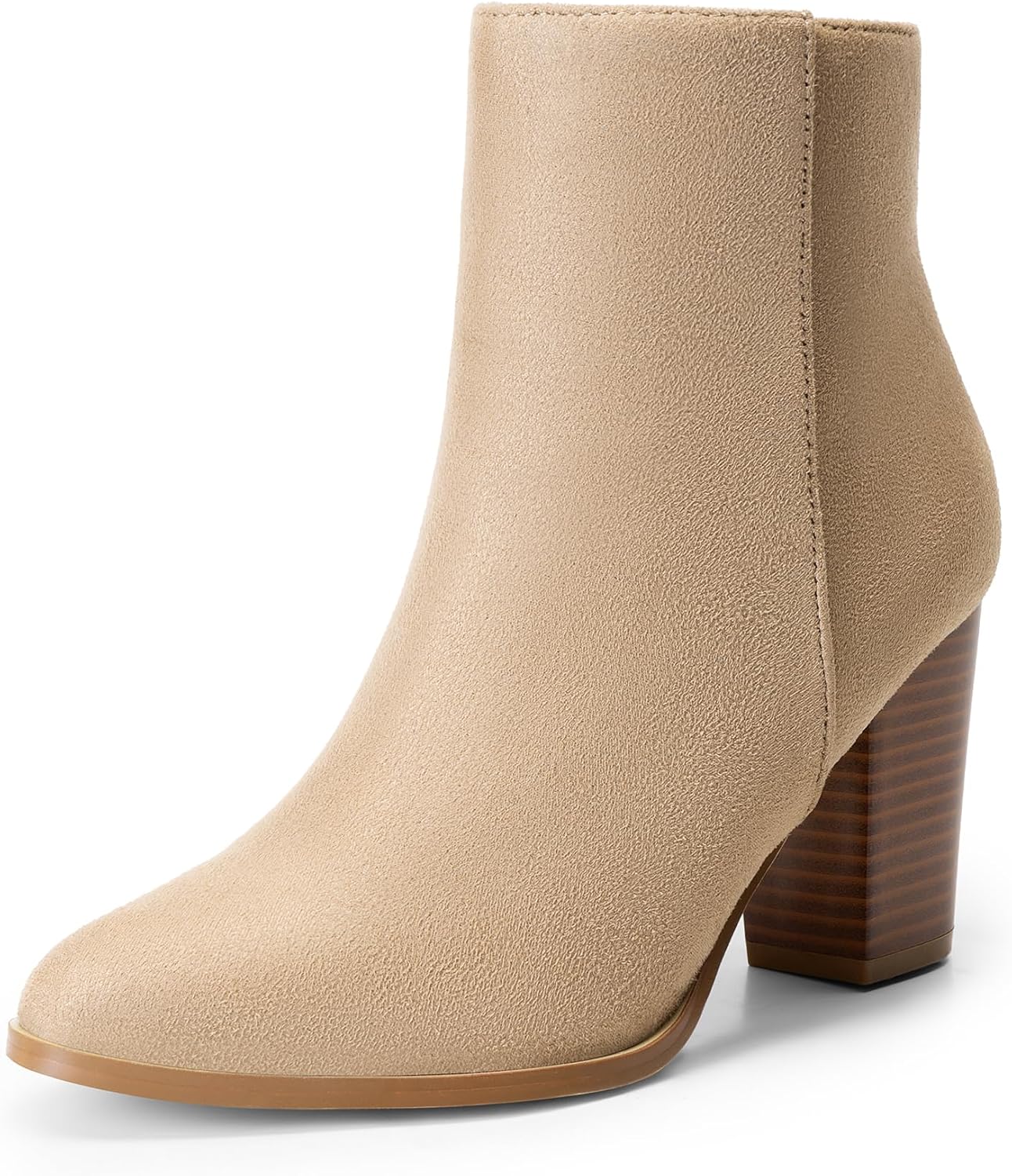 DREAM PAIRS Women's Ankle Boots with Chunky Block Heel Style