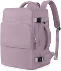 Large Travel Laptop Backpack for Men Women, Light Purple 16 in