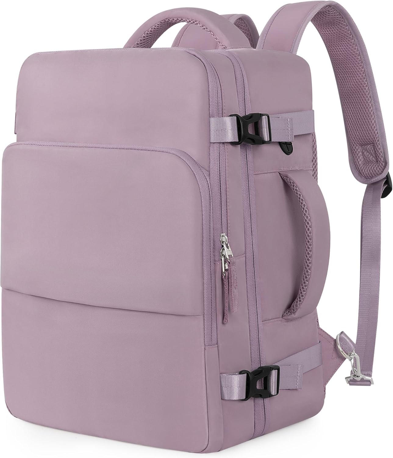 Large Travel Laptop Backpack for Men Women, Light Purple 16 in