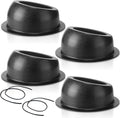6.5 in Speaker Enclosures Pods 4 Pcs Angled Surface Mount - Universal