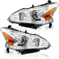 Headlight Assembly Compatible with 2013 2014 2015 Nissan Altima - Fits