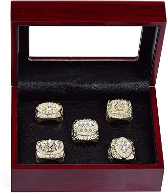 Lilong Championship Ring Set with Display Box for Collectors