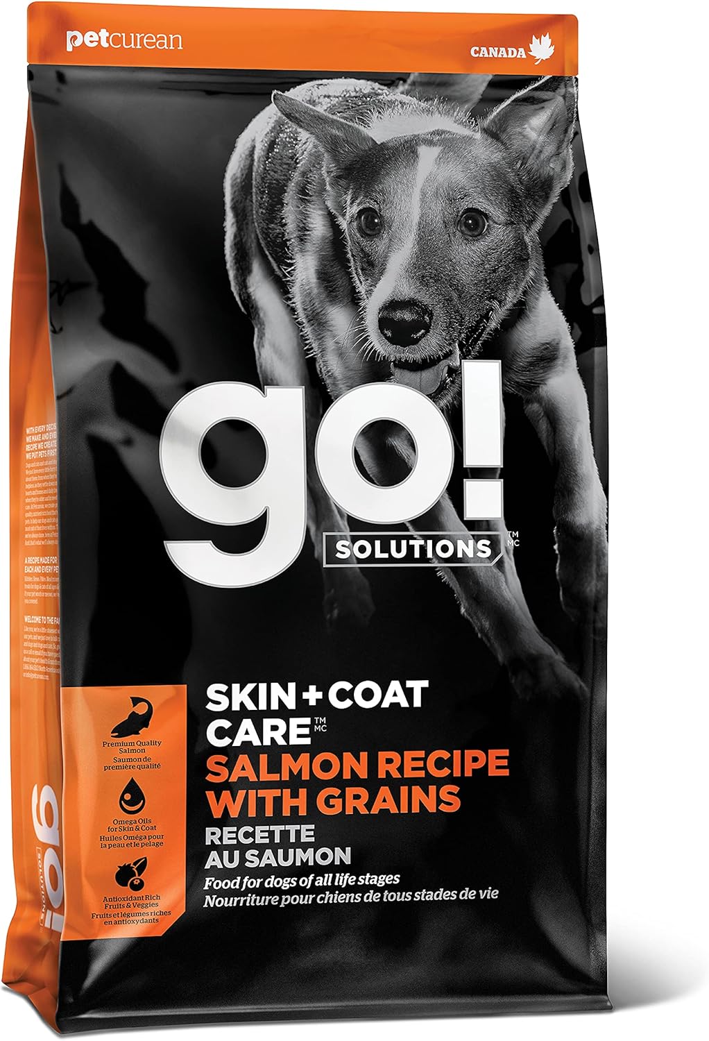 Go! Solutions Skin + Coat Care Dry Dog Food for Healthy Dogs